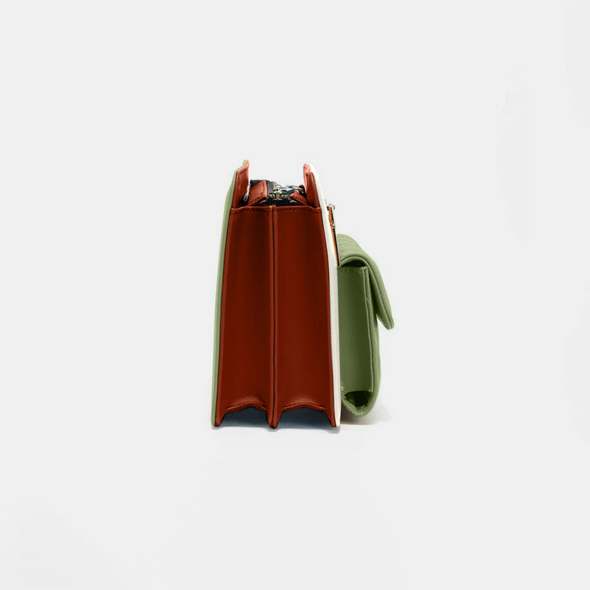 [TALLI] Flow Stripe Shoulder Bag (4 COLOR,キーリング+ポーチ) Multi Color Slim Crossbody – ili New York