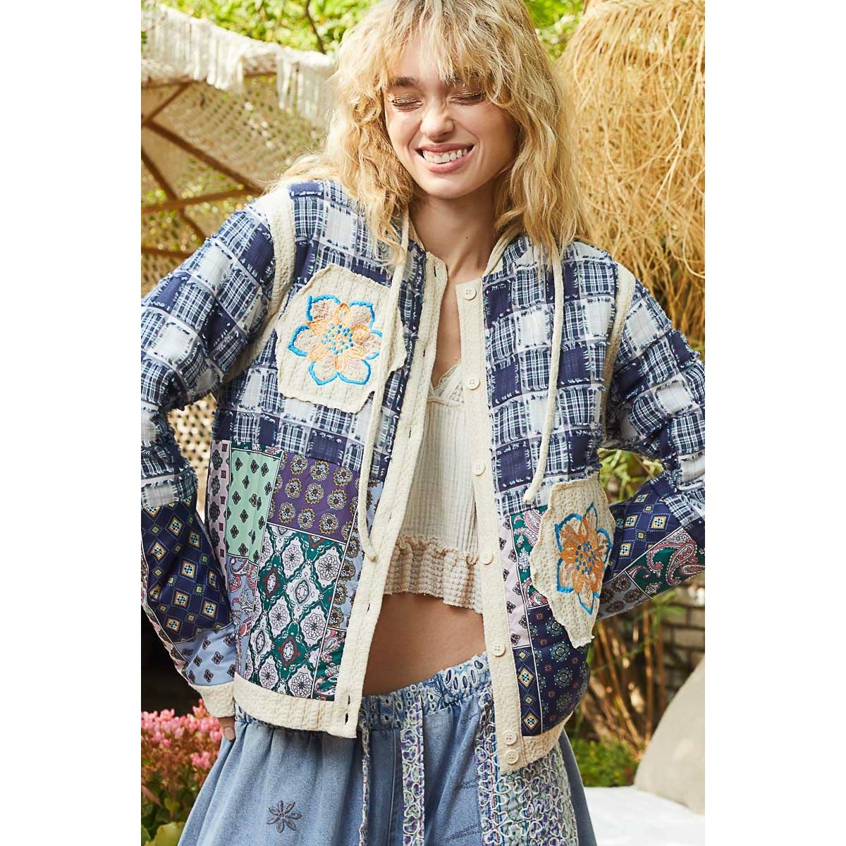 Sarah Patchwork Jacket – Magnolia & Fig