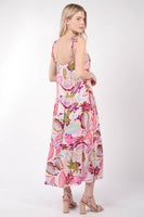 Tropical Cami Midi Dress (Online Exclusive)