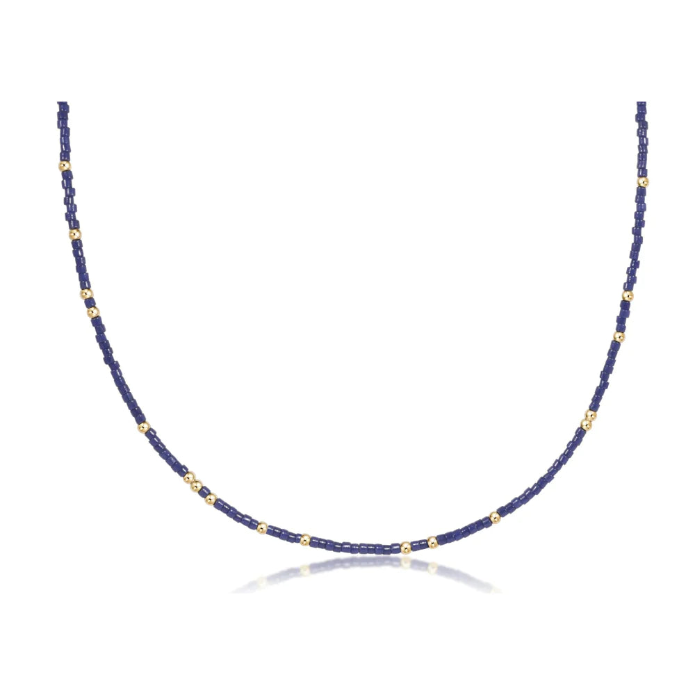 enewton | Hope Unwritten Choker Beaded Necklace - Denim Collection
