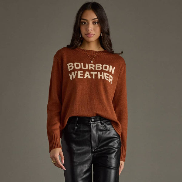 Rust & Ivory Bourbon Weather Sweater