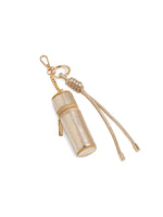 Lipstick Holder Bag Charm (black, gold, silver)