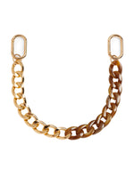 Chain Bag Charm (brown, ivory, or emerald)