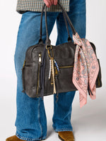Tassel Bag Charm (black, ivory, pink, red, or rust)