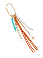 Tassel Bag Charm (black, ivory, pink, red, or rust)