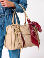 Tassel Bag Charm (black, ivory, pink, red, or rust)