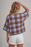 Gingham Maizie Sweater
