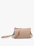 Classic Riley 3 Compartment Crossbody/Wristlet