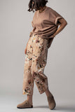 Vintage Rose Print Jeans
