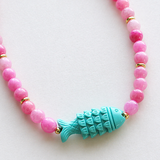 Essie Fish Beaded Necklace