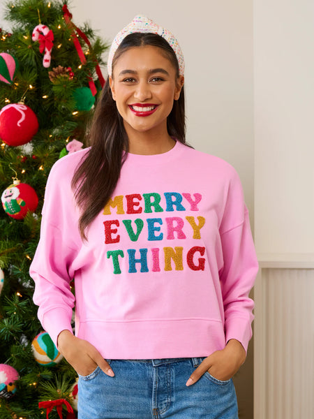 Merry Everything! Relaxed Fit Sweatshirt
