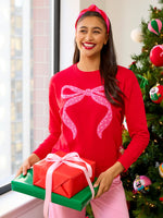 Pearl Bow Classic Sweatshirt
