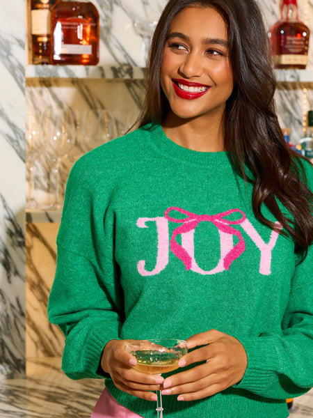 Green Joy Sweater