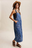 Laura Denim Overall Dress