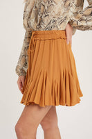 Ruffled Swing Skirt