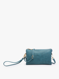 Classic Riley 3 Compartment Crossbody/Wristlet