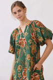 Sally Printed Mini Dress
