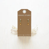 Evening Star Huggie Hoop Earrings