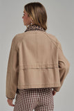 Loretta Leopard Barn Jacket