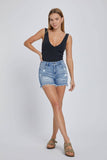 Cello Denim Boyfriend Short