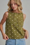 Gracie Twill Tank