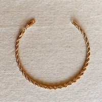 18k Gold Filled 4.0mm Clara Rope Anklet