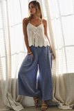 Essential Cotton Gauze Washed Pants