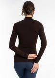 One Size | Signature Stretch Long Sleeve Mockneck Turtleneck (MANY COLORS)