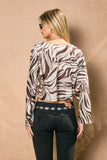 Zebra Silky Top