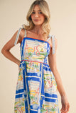 Nautical Map Dress
