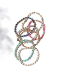 Elley Stretchy Stackable Gemstone Bracelet, Handmade in USA