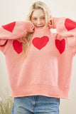 Heart Patch Sweater