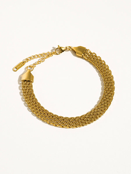 Caden 18K Gold Non-Tarnish Bold Chain Bracelet