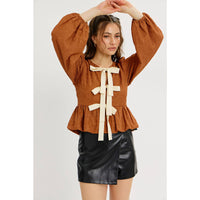 Barcelona Top (Caramel or Cream)