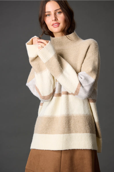 Two Tone Aspen Pullover