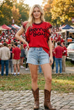 Varsity Gameday Knit Top