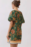 Sally Printed Mini Dress