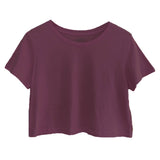 Premium cotton cropped tees