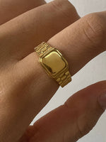 Sens 18K Gold Non-Tarnish Watchband Ring
