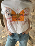 Veuve Butterfly Graphic T-shirt