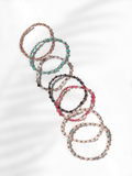 Elley Stretchy Stackable Gemstone Bracelet, Handmade in USA