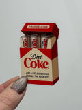 Diet Coke Fridge Cigs Sticker - Matte Vinyl