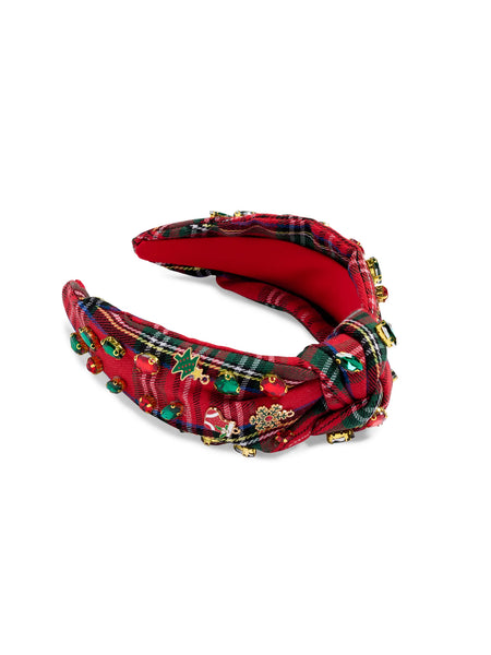Plaid Merry Headband