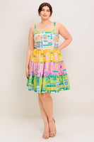 Sarasota Plus Sized Mini Dress