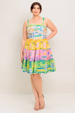 Sarasota Plus Sized Mini Dress