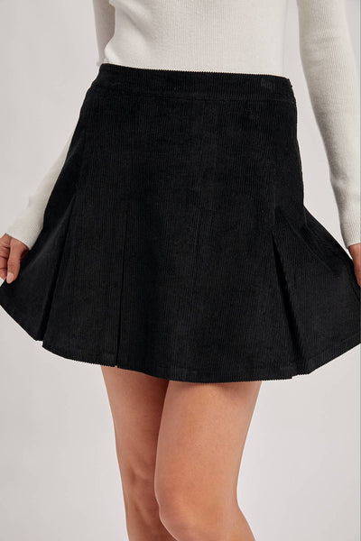 Callie Corduroy Mini Skort