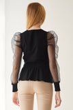 Celina Organza Top