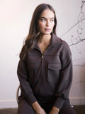 Fall 2025 Pierre Scuba Modal Zippered Pocket Shacket