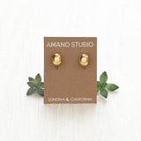 Demure Huggie Hoop Earrings