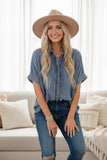 Frayed Abbie Denim Top